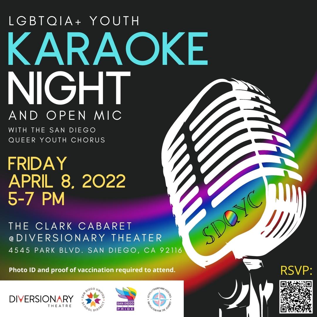 LGBTQIA+ Youth Karaoke Night